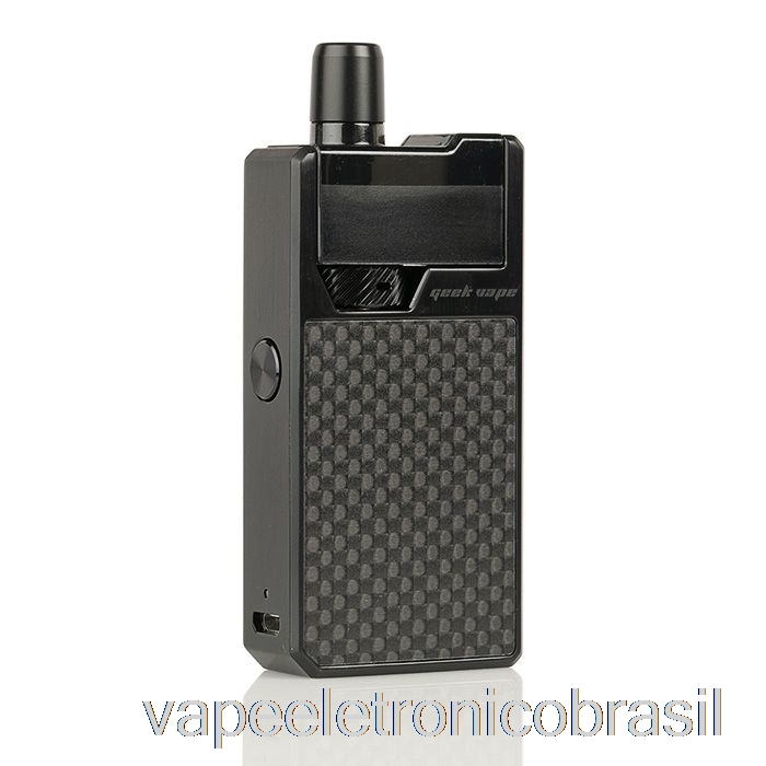 Vape Eletrônico Geek Vape Frenzy Pod Sistema Preto/fibra De Carbono